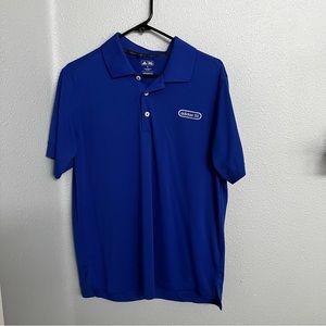 Adidas Blue Golf Polo